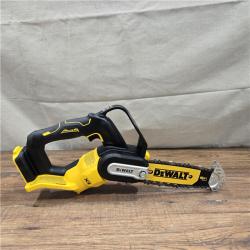 AS-IS DEWALT 20V MAX 8 in. Brushless Cordless Battery Powered Pruning Chainsaw (Tool Only)