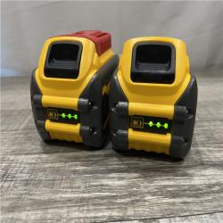 AS-IS DEWALT FLEXVOLT 20V/60V MAX Lithium-Ion 6.0Ah Battery Pack (2 Pack)