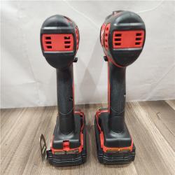 AS-IS- Milwaukee 18V Cordless Brushed 2-Tool Drill/Driver and Impact Driver Kit