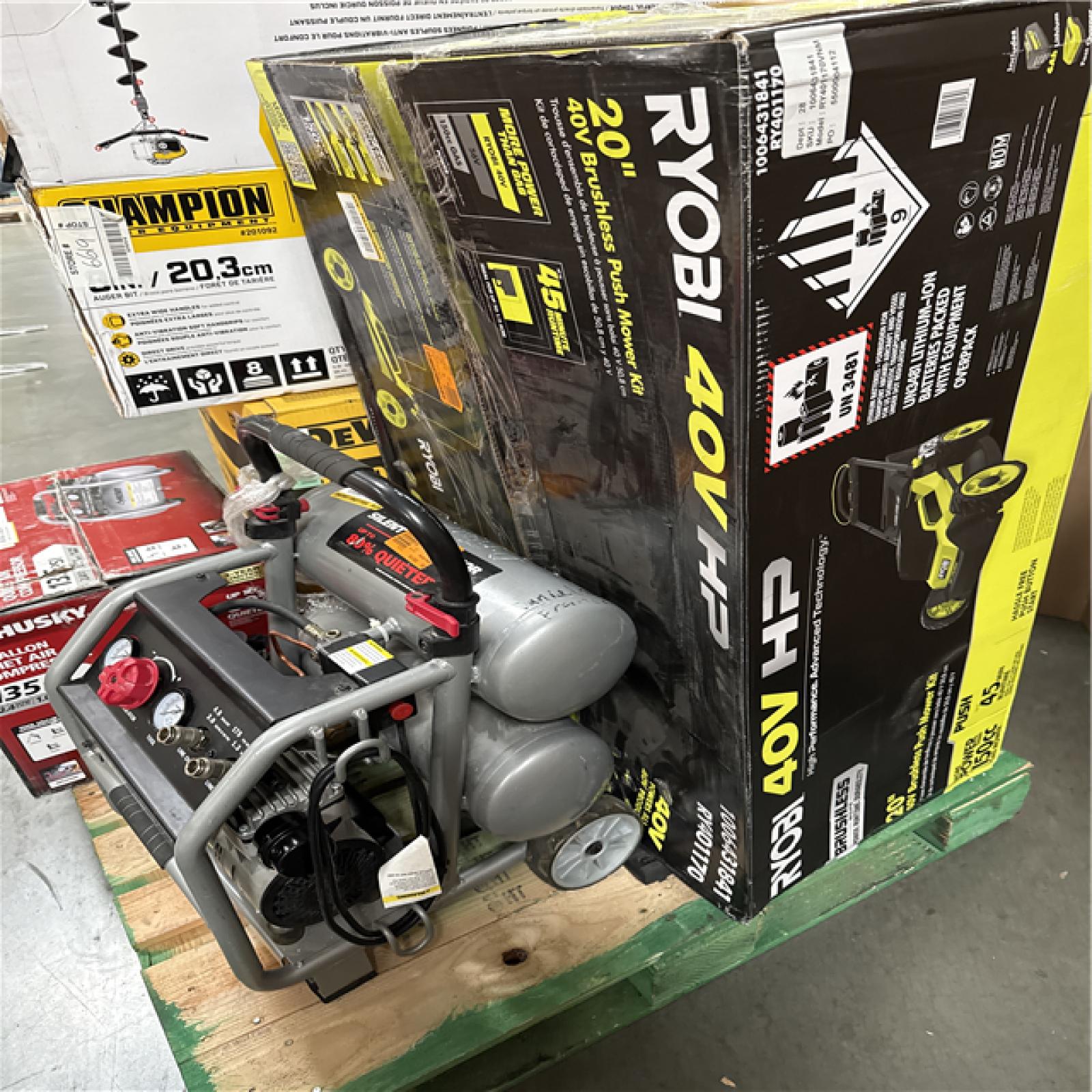 California AS-IS Outdoor Power Equipment