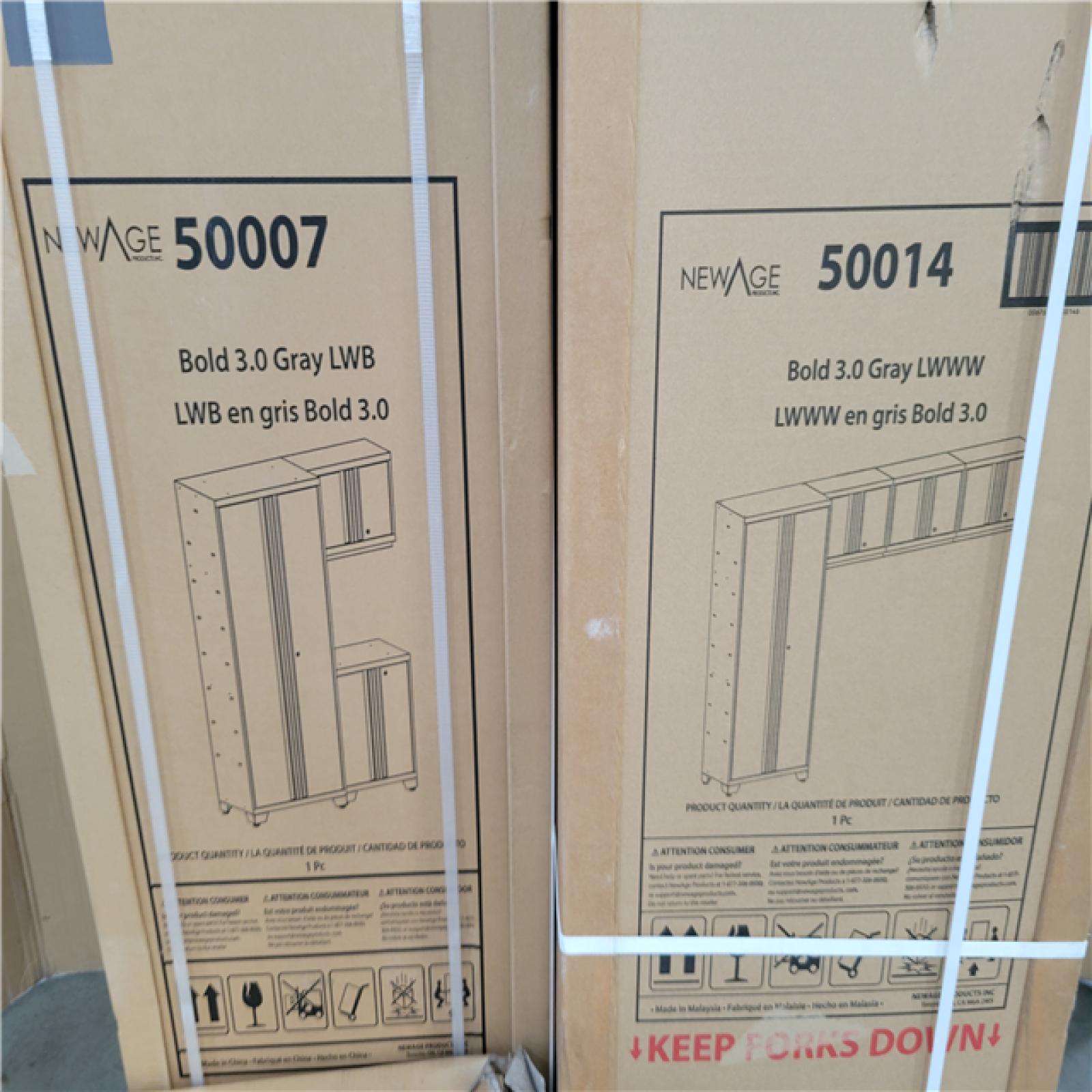 CALIFORNIA NEW NEWAGE BOLD SERIES STORAGE CABINET SET