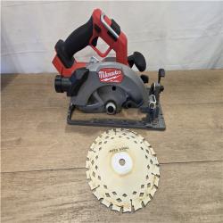 AS-IS Milwaukee FUEL 18V Lithium-Ion Brushless Cordless 7-1/4 in. Circular Saw (Tool-Only)