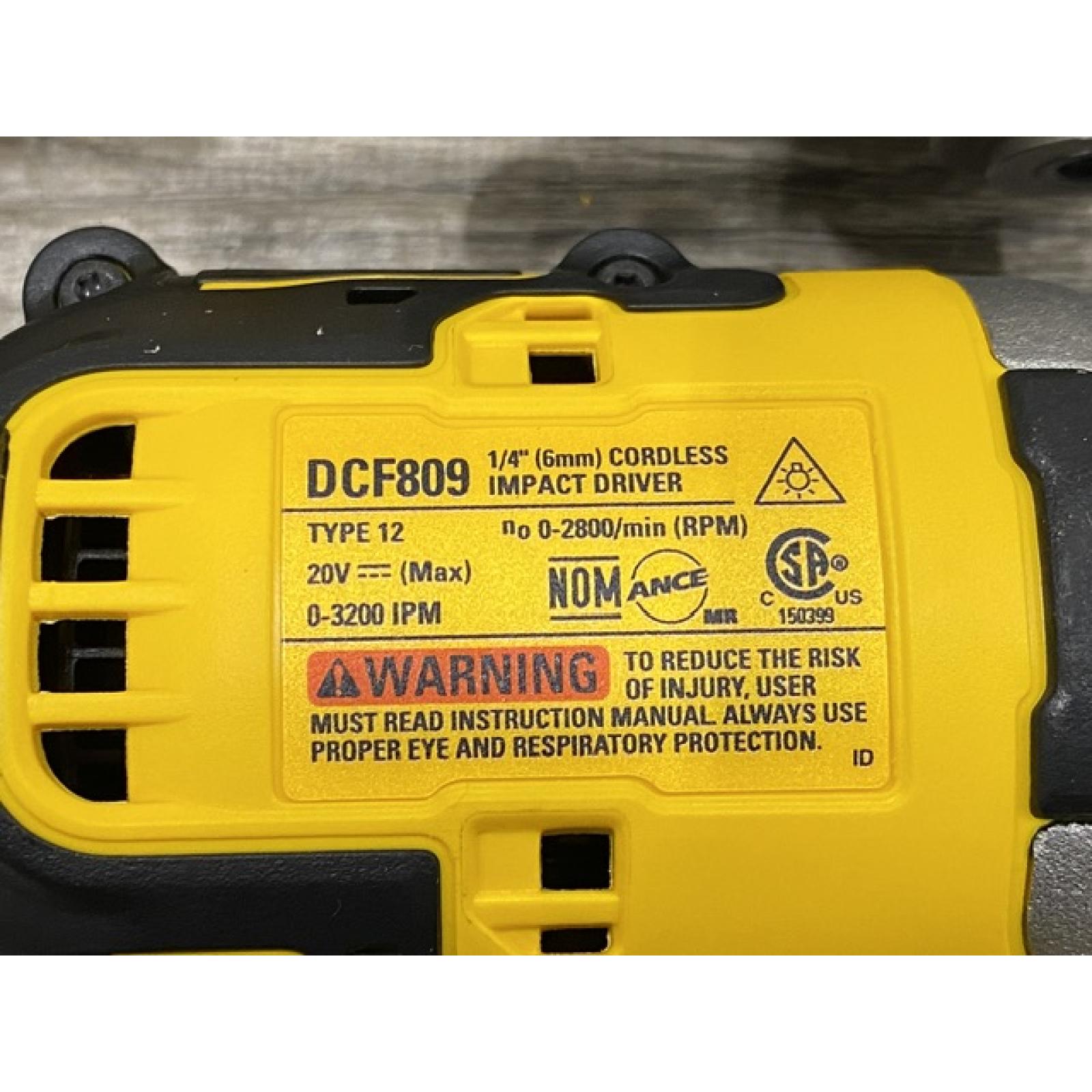 AS-IS DEWALT ATOMIC 20-Volt Lithium-Ion Cordless Brushless (4-Tool) Combo Kit