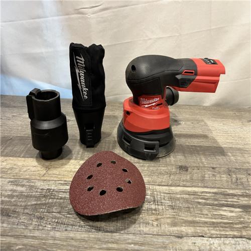 AS-IS Milwaukee 18V Lithium-Ion Brushless Cordless FUEL 5 in. Random Orbit Sander (Tool-Only)