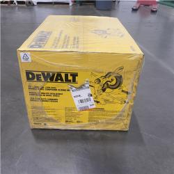 NEW- DeWalt 15 Amps 12 in. Corded Dual-Bevel Sliding Compound Miter Saw