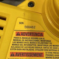 AS-IS DEWALT 20V MAX XR Cordless Brushless 3-1/4 in. Planer (Tool Only)