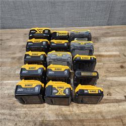 HOUSTON LOCATION - AS-IS DEWALT BATTERY PACK QTY - 15