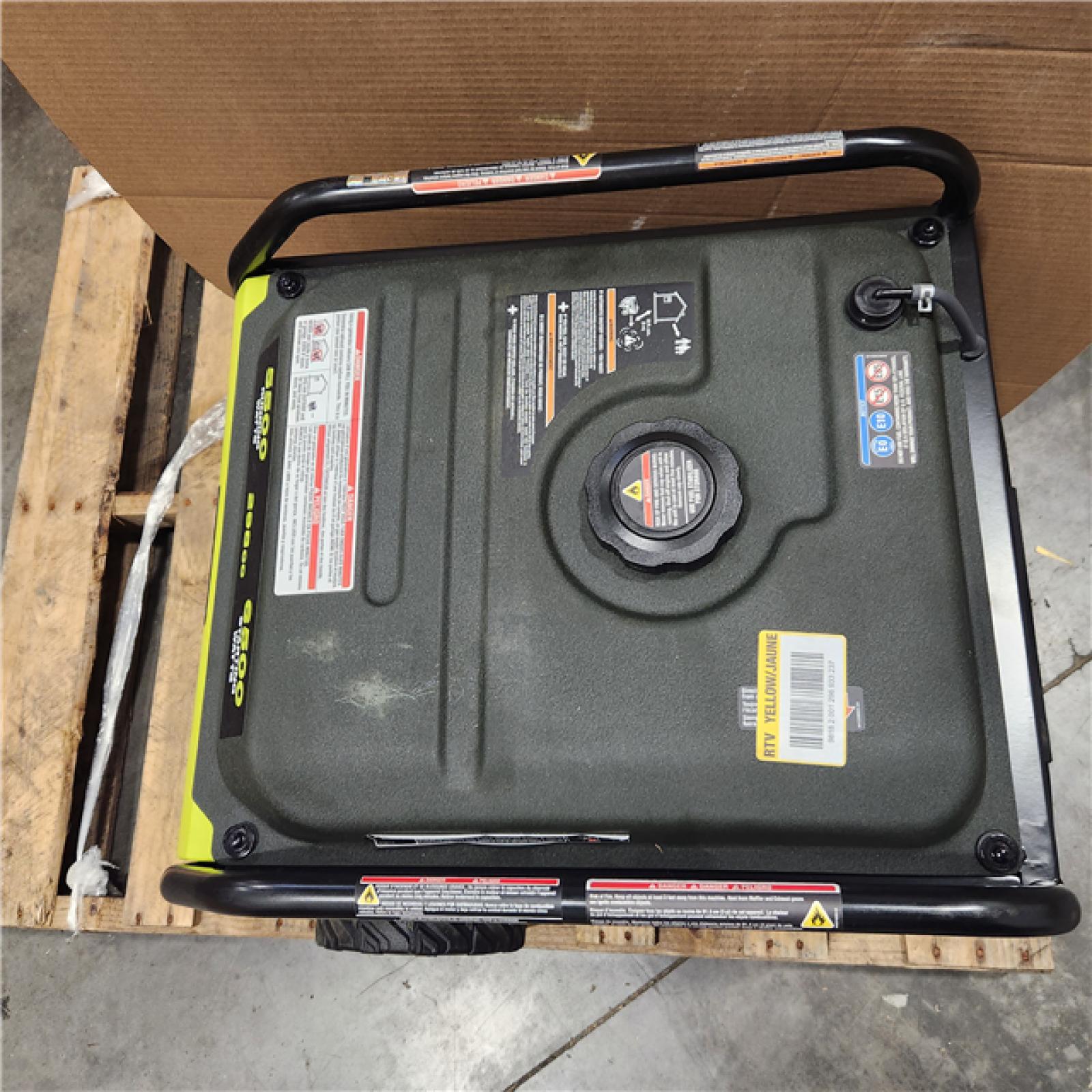 Dallas Location - As-Is Ryobi - 5500/6500W  Inverter Generator