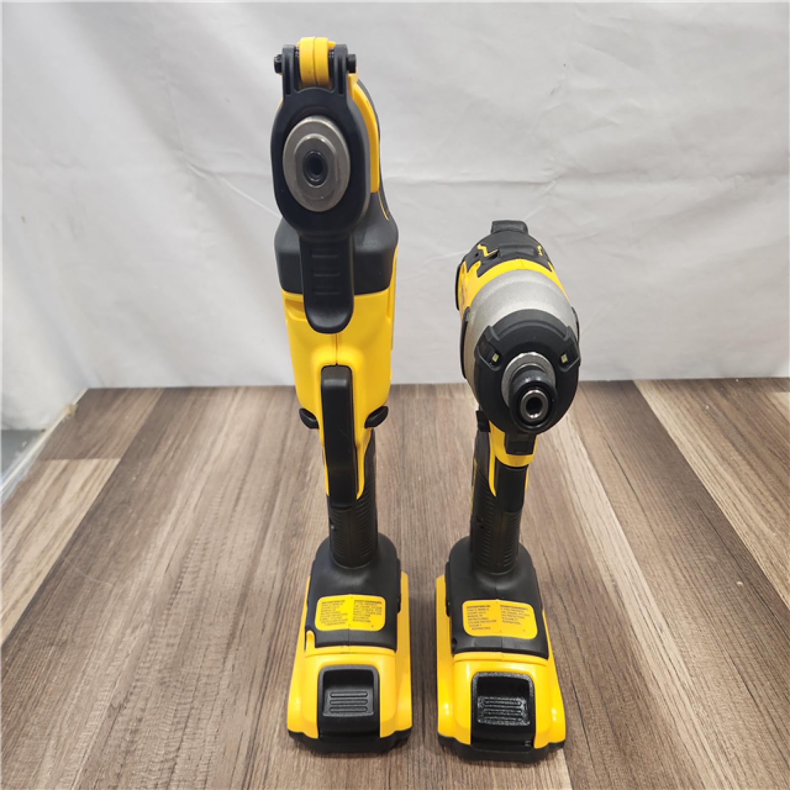 AS-IS- DeWalt 20V MAX ATOMIC Cordless Brushless 2-Tool Combo Kit