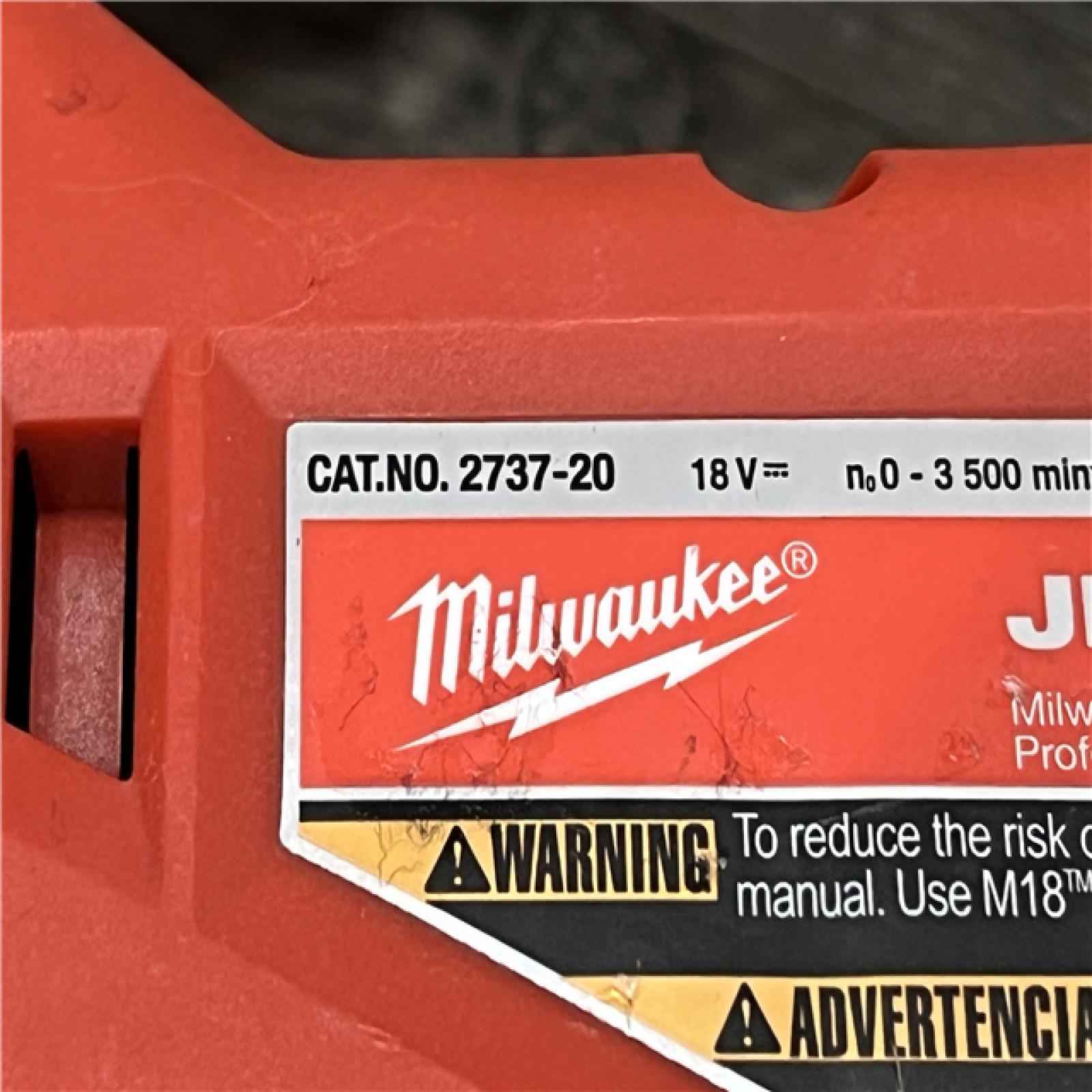 AS-IS Milwaukee FUEL 18V Lithium-Ion Brushless Cordless Jig Saw (Tool-Only)