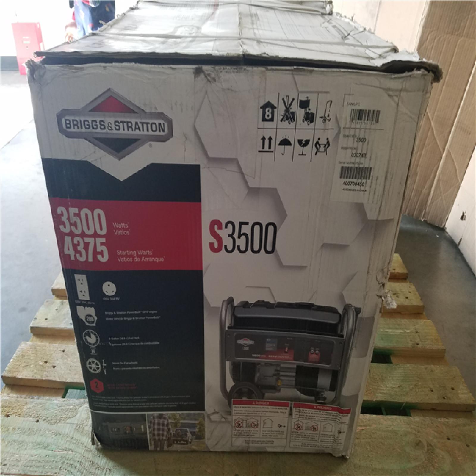 California AS-IS Briggs & Stratton Portable Generator