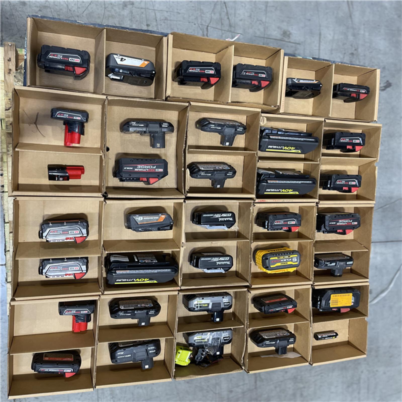 DALLAS LOCATION - AS-IS BATTERY PALLET