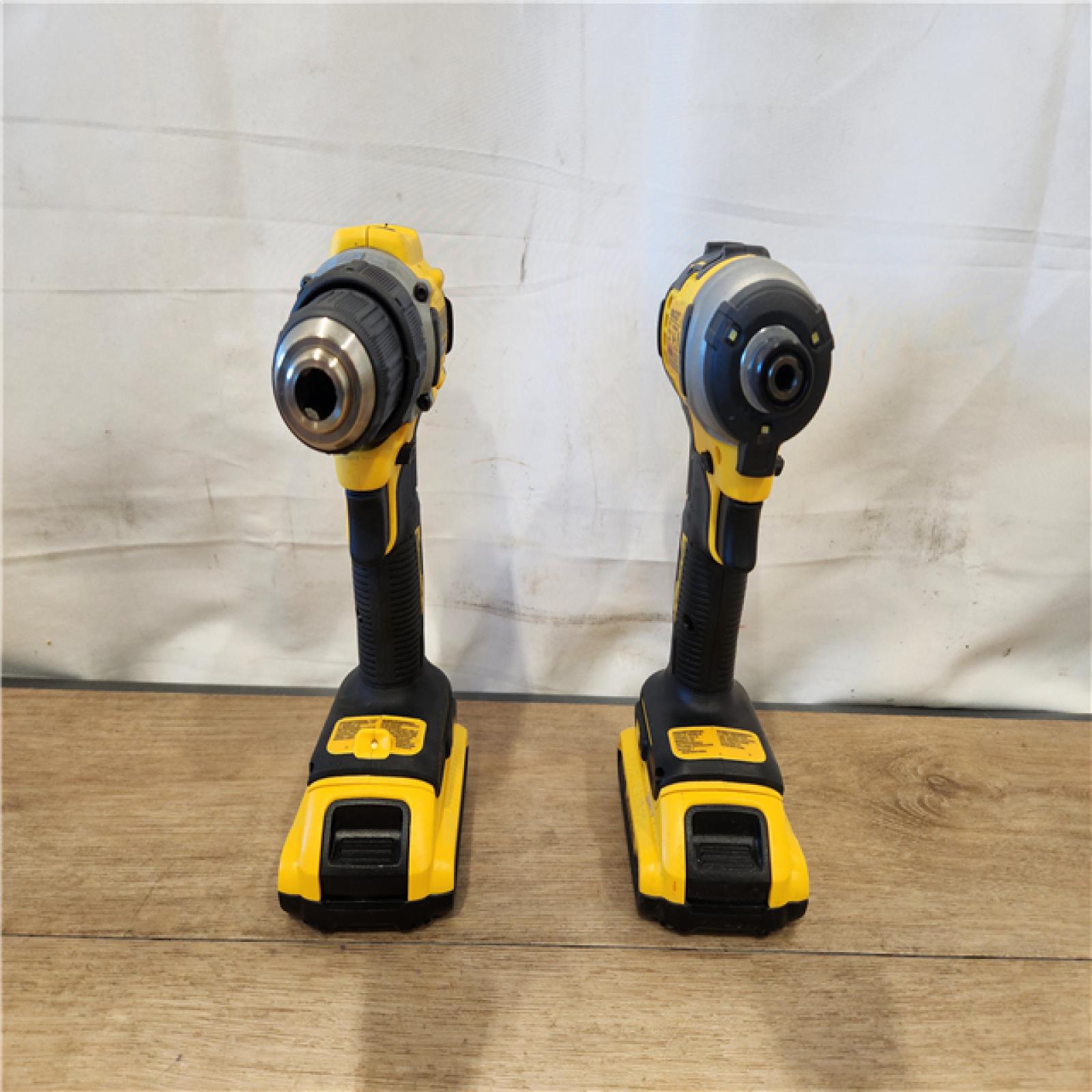 AS-IS- DEWALT ATOMIC 20-Volt MAX Lithium-Ion Cordless (2-Tool) Combo Kit