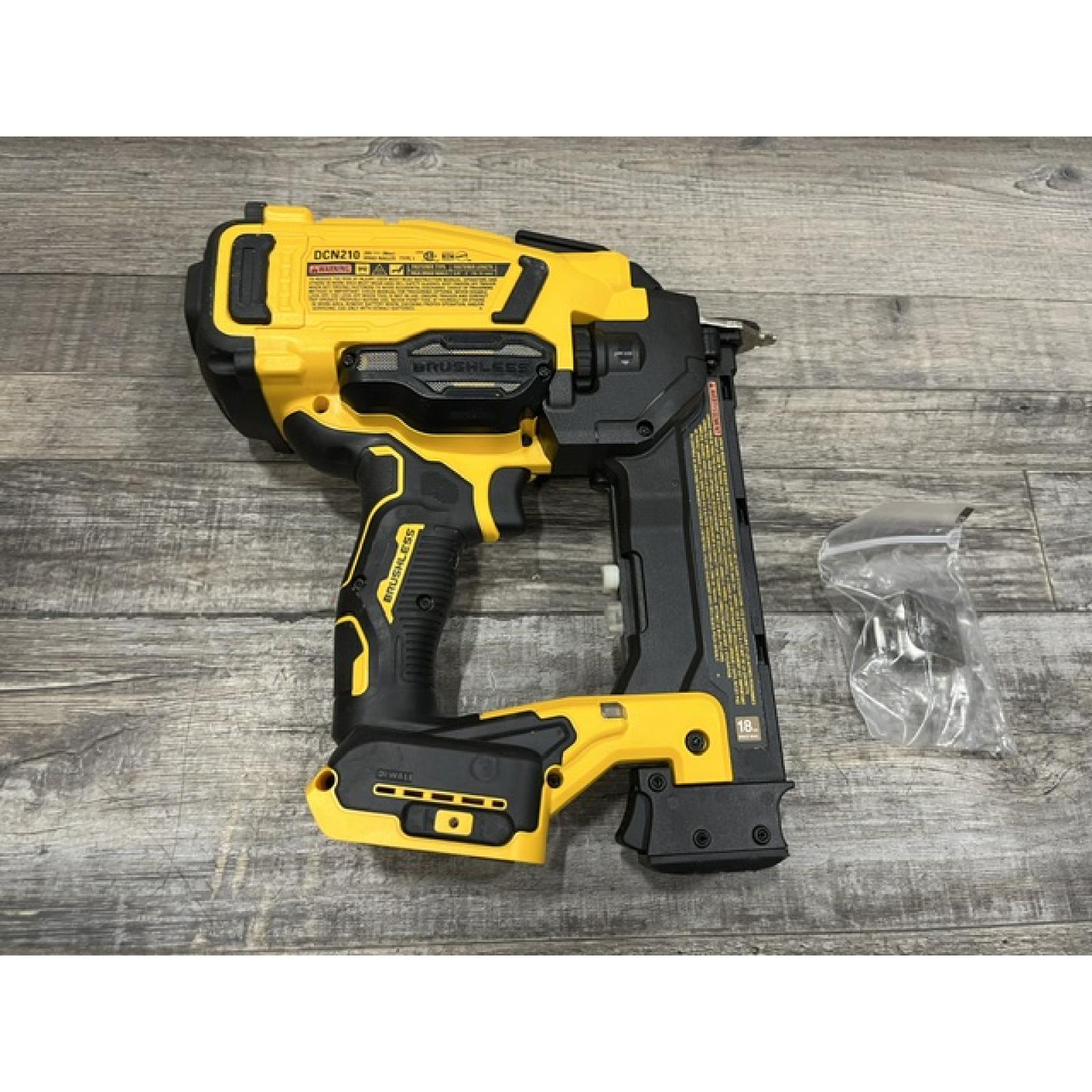 AS-IS DEWALT 20V MAX XR 18 Gauge Cordless Brad Nailer (Tool Only)