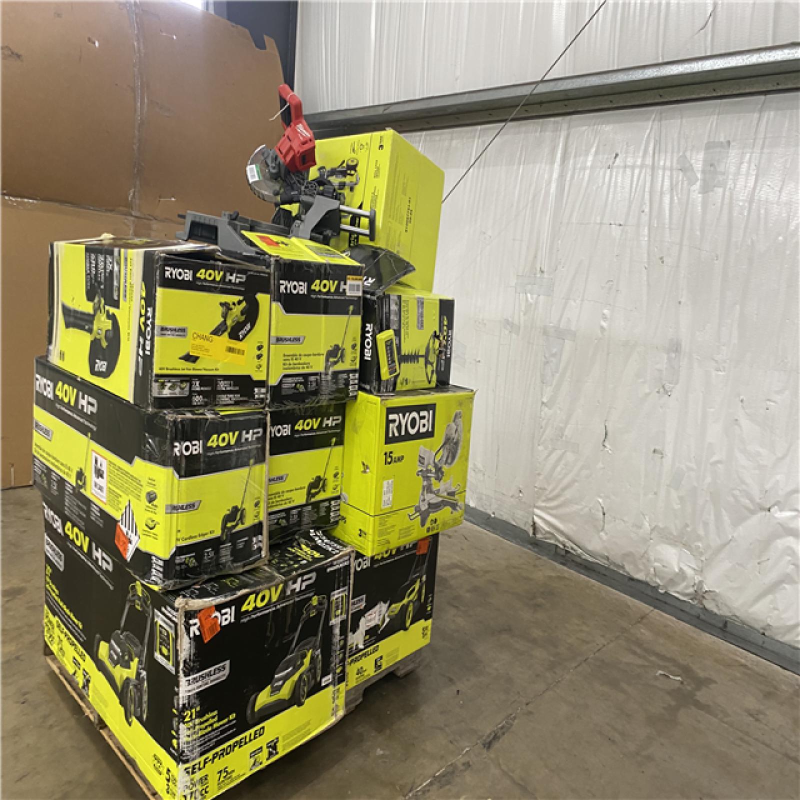 Houston Location AS IS - Tool Pallet