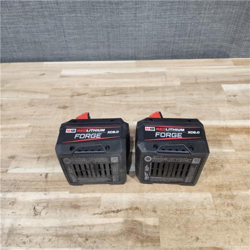 HOUSTON LOCATION - AS-IS MILWAUKEE FORGE BATTERY PACK QTY - 2