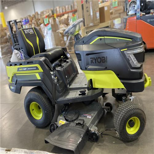 DALLAS LOCATION - 80V HP Brushless 46 in. Battery Electric Cordless Riding Lawn Tractor