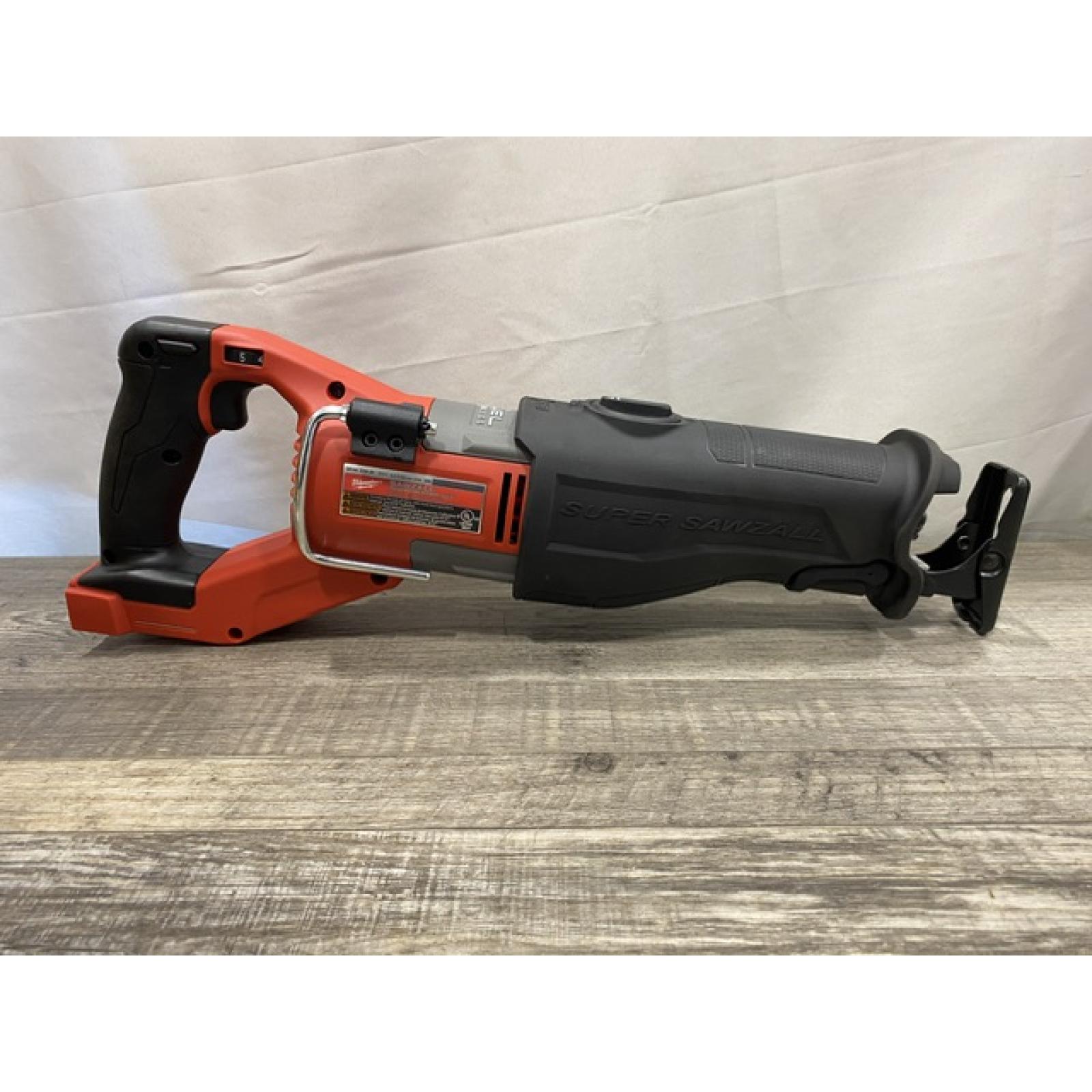 AS-IS Milwaukee  FUEL 18V Lithium-Ion Brushless Cordless Super SAWZALL Orbital Reciprocating Saw (Tool-Only)