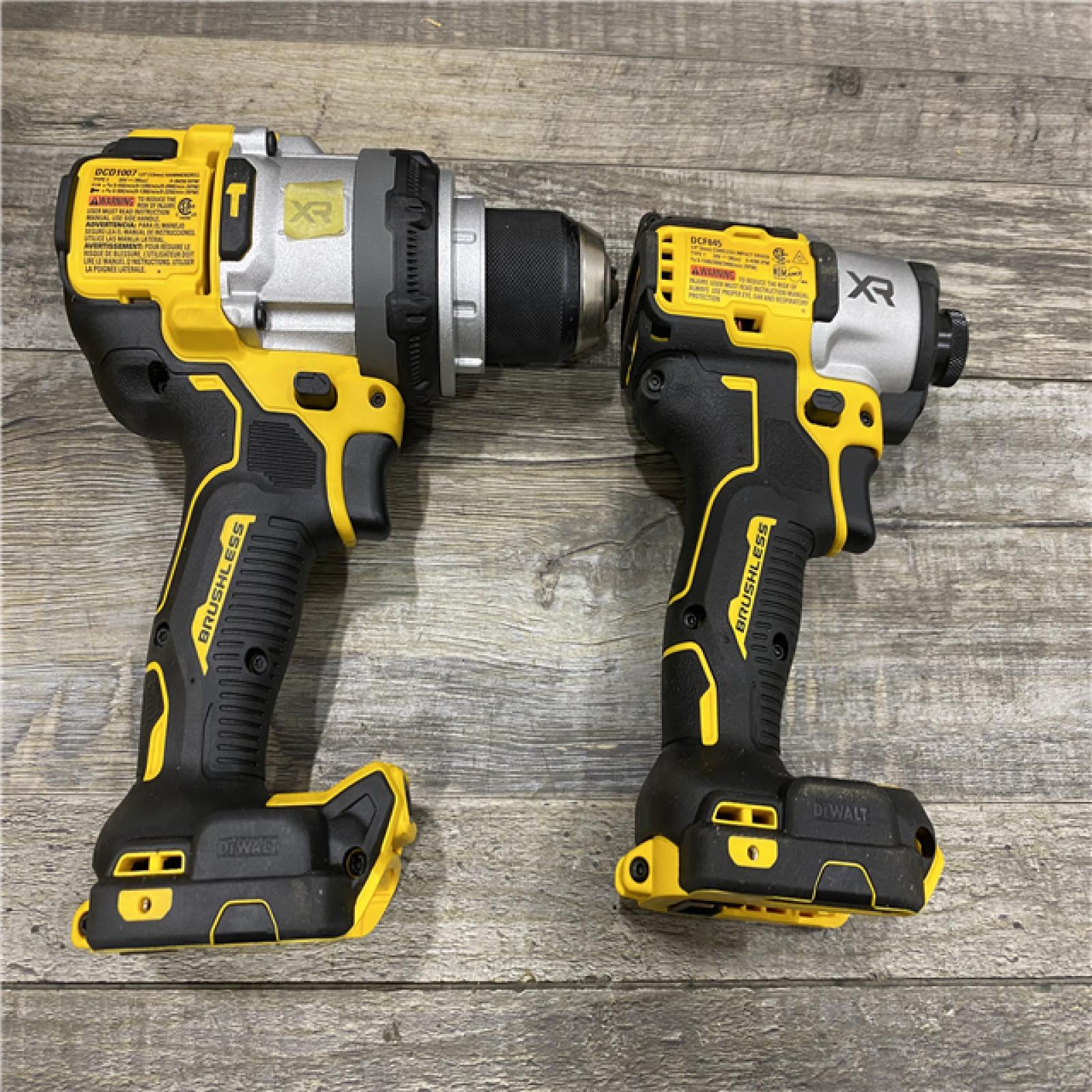 AS-IS DEWALT 20V MAX Lithium-Ion Cordless 2-Tool Combo Kit