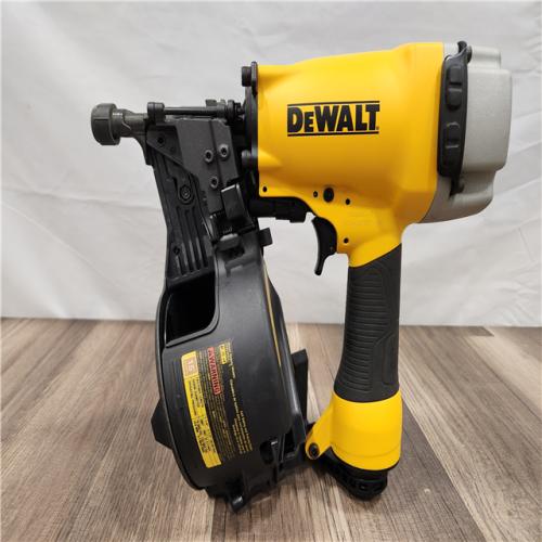 LIKE NEW! - DEWALT 2-1/2 Inch 15 Degree Coil Siding and Fencing Nailer