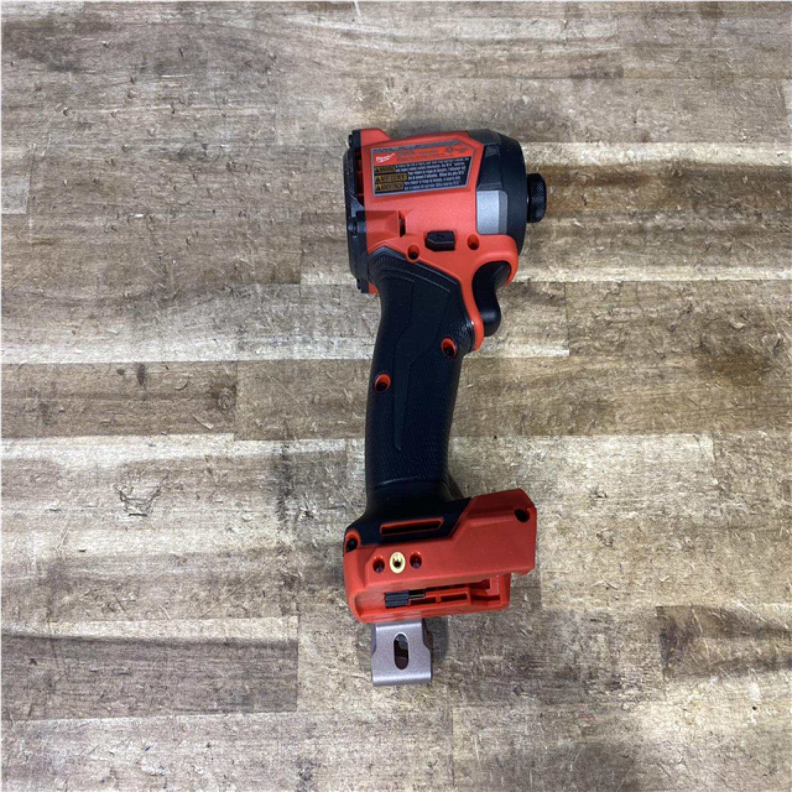 Houston Location AS-IS Milwaukee FUEL 18V Lithium-Ion Brushless Cordless 1/4 in. Hex Impact Driver (Tool-Only)