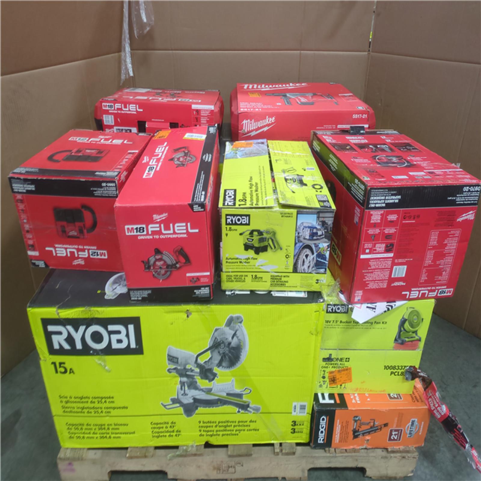 CALIFORNIA AS-IS TOOL PALLET