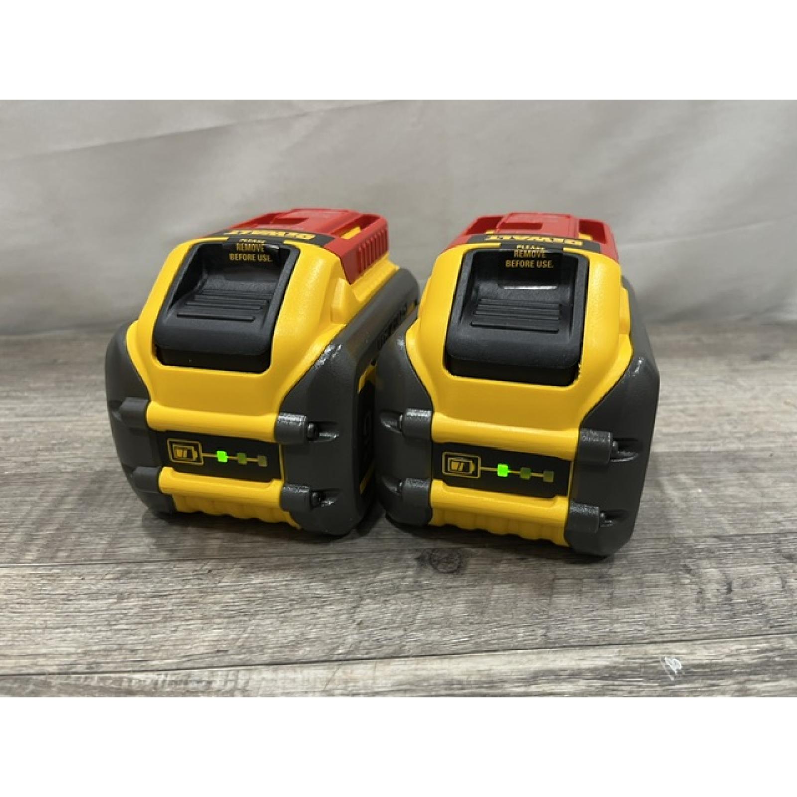 NEW - DEWALT FLEXVOLT 20V/60V MAX Lithium-Ion 9.0Ah Battery Pack (2 Pack)