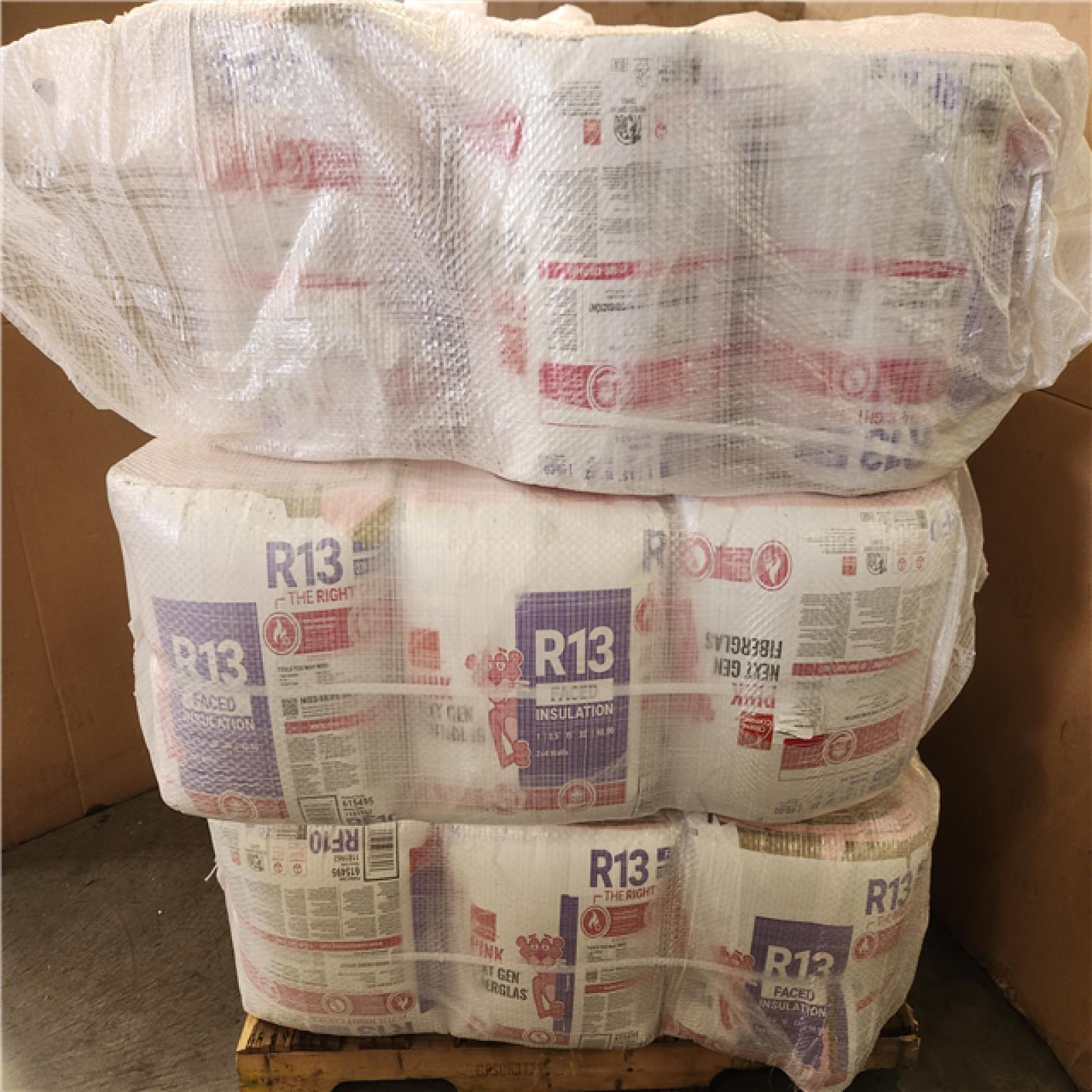 Phoenix Owens Corning R- 13 Faced Fiberglass Insulation Roll 15 in. x 32 ft. (31 Rolls)