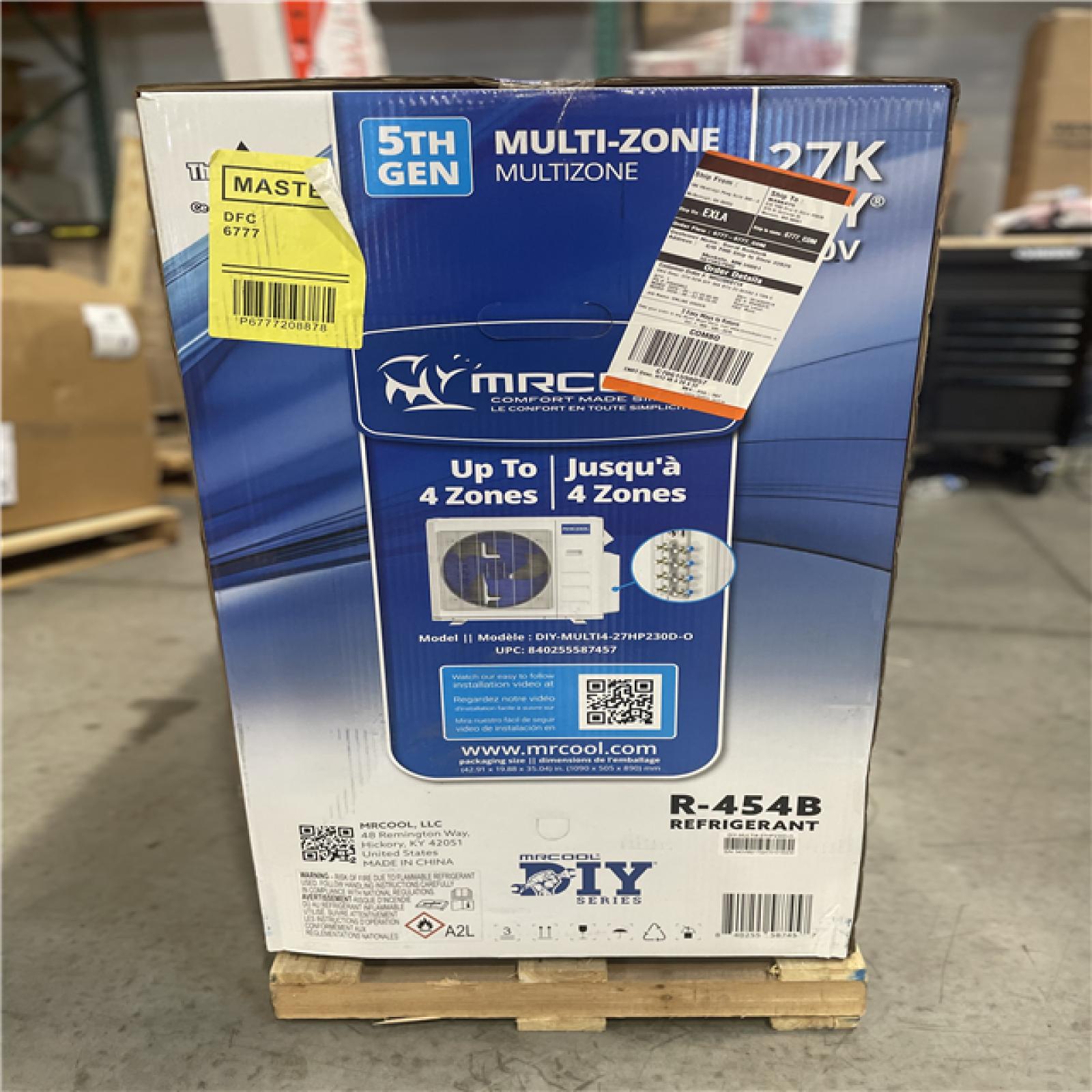 DALLAS LOCATION- AS-IS MRCOOL 5th gen 230V SEER2 2.25 Ton 4-Zone CONDENSER