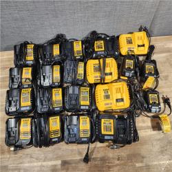 HOUSTON LOCATION - AS-IS DEWALT BATTERY CHARGER PACK QTY - 20