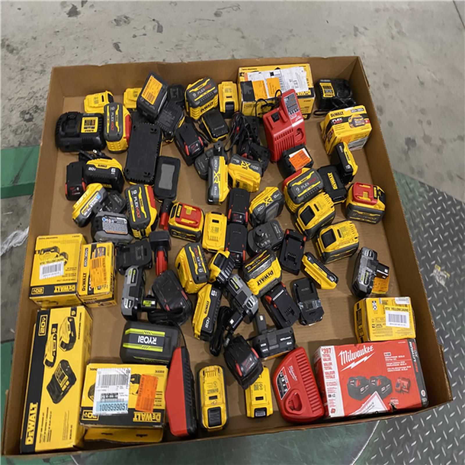 DALLAS LOCATION- AS-IS BATTERY PALLET