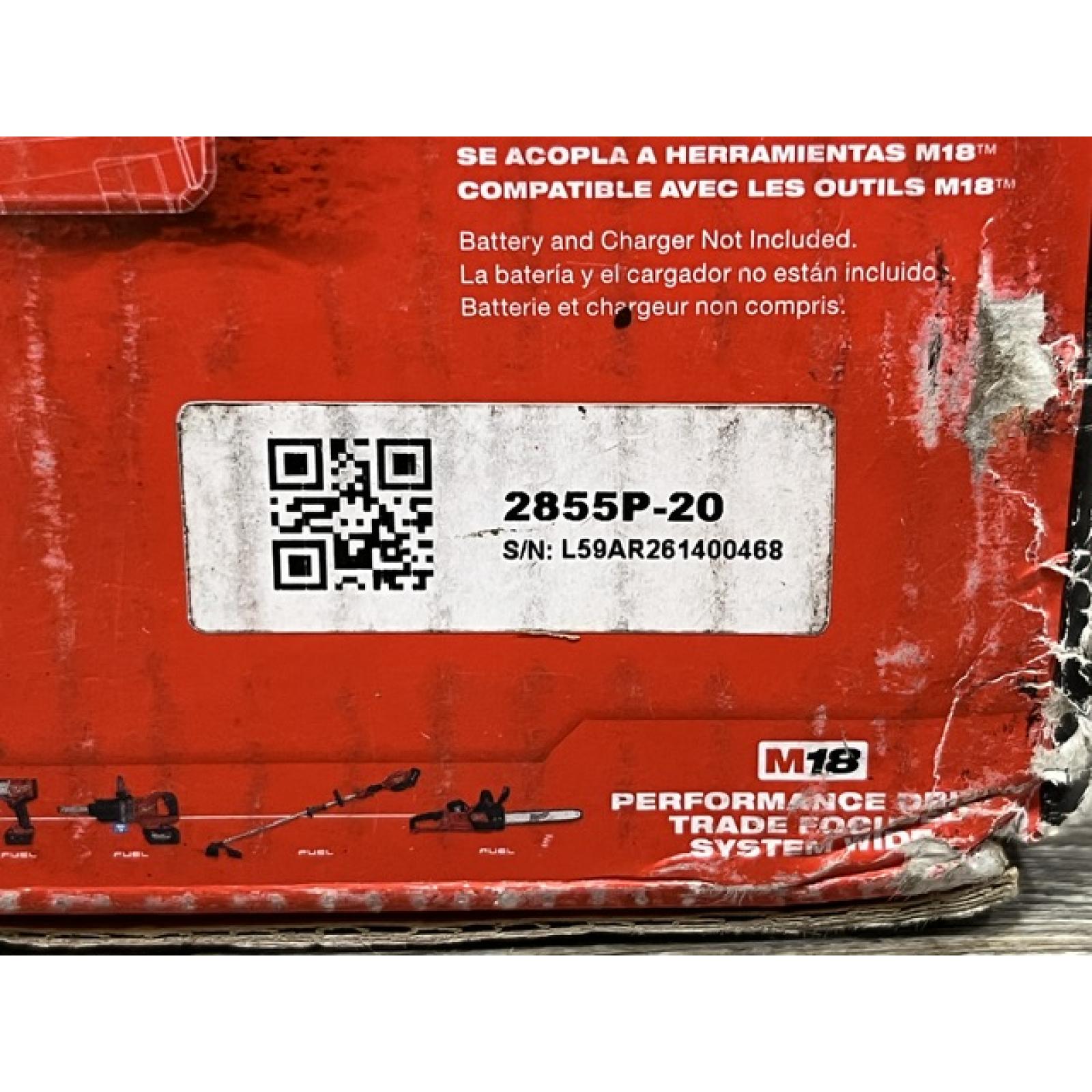 NEW - Milwaukee Cordless Compact Impact Wrench with Pin Detent (Tool-Only)