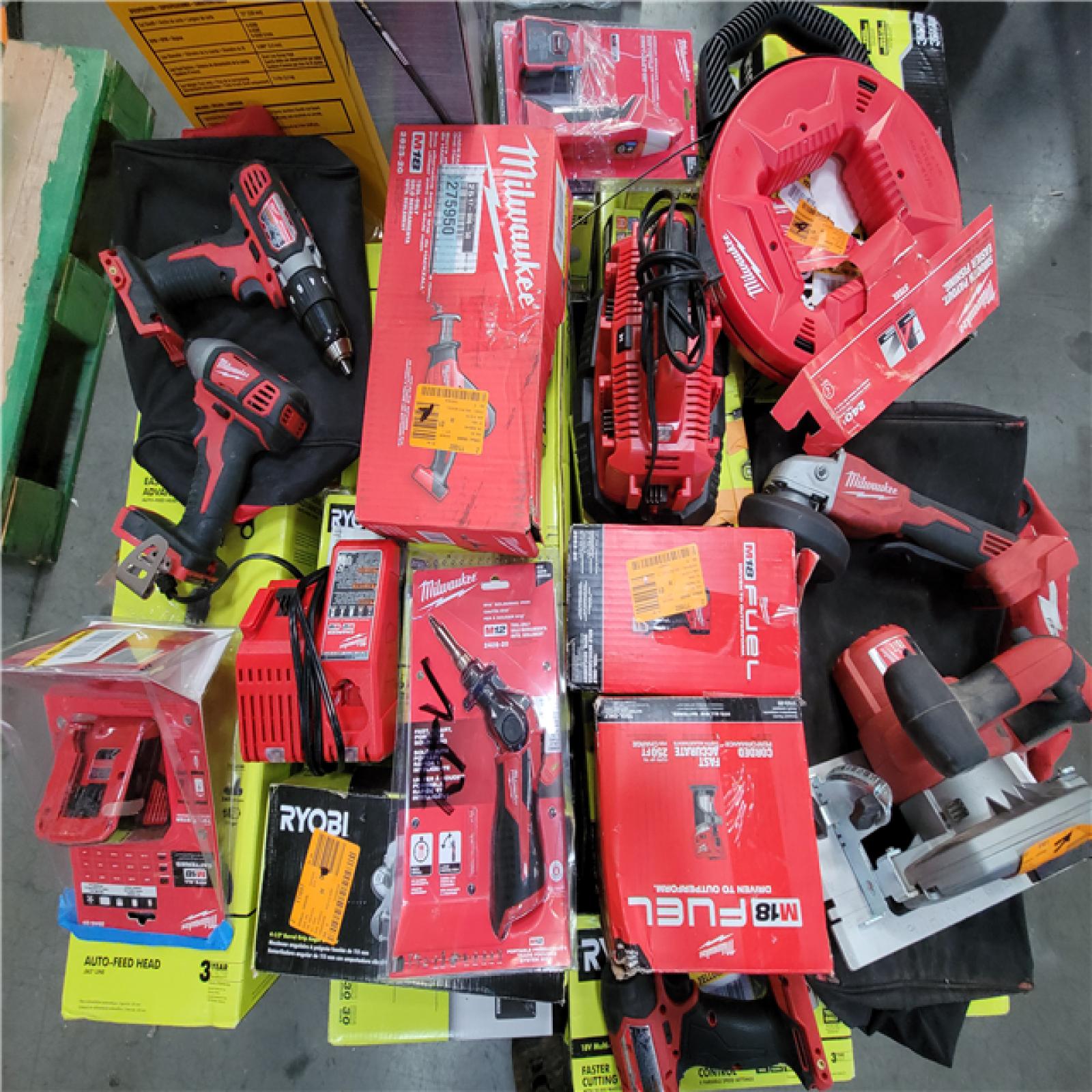 California AS-IS Tool Pallet