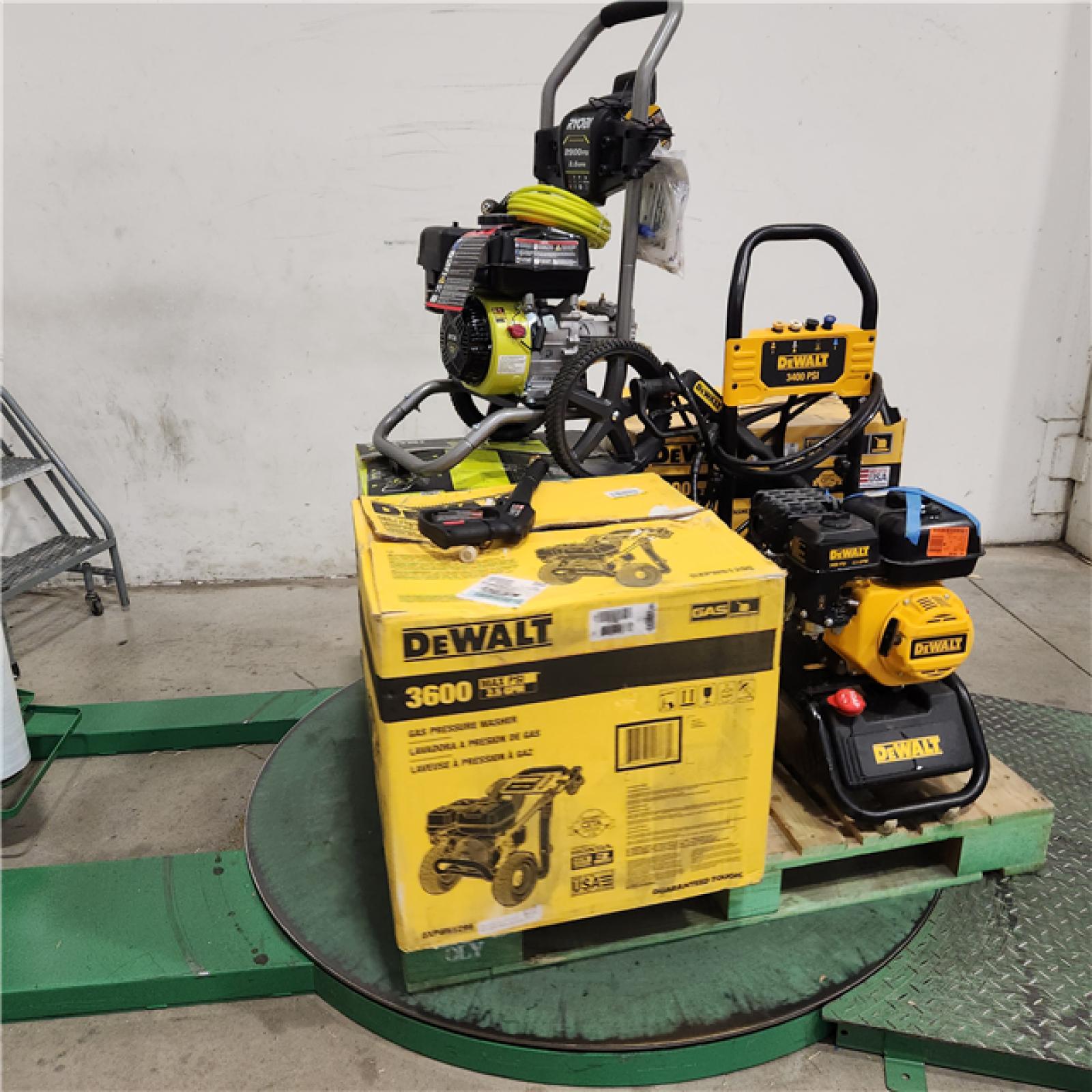 Dallas Location - As-Is GAS PRESSURE WASHER (Lot Of 5)