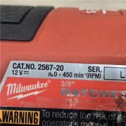 AS-IS Milwaukee 2567-20 M12 FUEL 3/8 in. Cordless High Speed Ratchet (Tool Only)