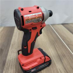 AS-IS Milwaukee M18 Compact Brushless 1/4  Hex Impact Driver Kit