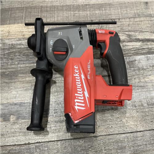 AS-IS Milwaukee  FUEL 18V Lithium-Ion Brushless Cordless 1 in. SDS-Plus Rotary Hammer (Tool-Only)