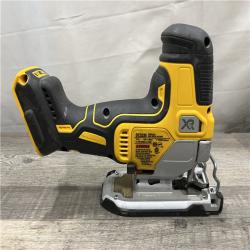 AS-IS DEWALT 20V MAX XR Cordless Barrel Grip Jigsaw (Tool Only)