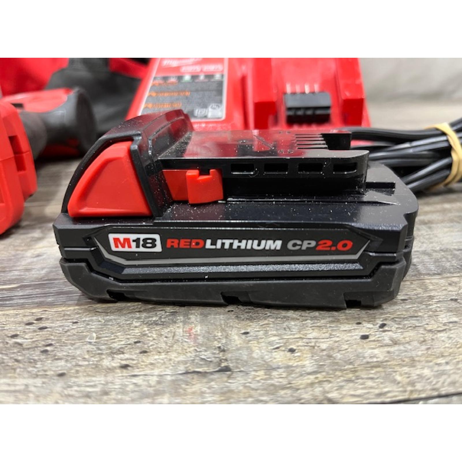 AS-IS Milwaukee 18-Volt Lithium-Ion Compact Brushless Cordless 1/4 in. Impact Driver Kit