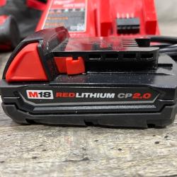 AS-IS Milwaukee 18-Volt Lithium-Ion Compact Brushless Cordless 1/4 in. Impact Driver Kit