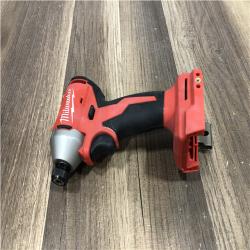 AS-IS Milwaukee 18-Volt Lithium-Ion Compact Brushless Cordless 1/4 in. Impact Driver Kit