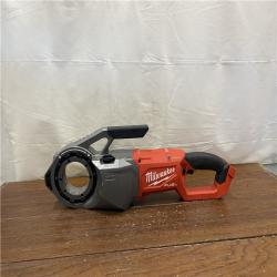 AS-IS Milwaukee Tool Power Pipe Threaders; Type: Cordless Pipe Threader ; Maximum Pipe Capacity: 2in ; Voltage: 18; 18V ; Voltage: 18V ; Spindle Speed: 41