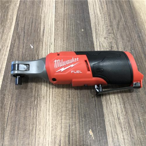 AS-IS Milwaukee FUEL 12-Volt Lithium-Ion Brushless Cordless High Speed 3/8 in. Ratchet (Tool-Only)