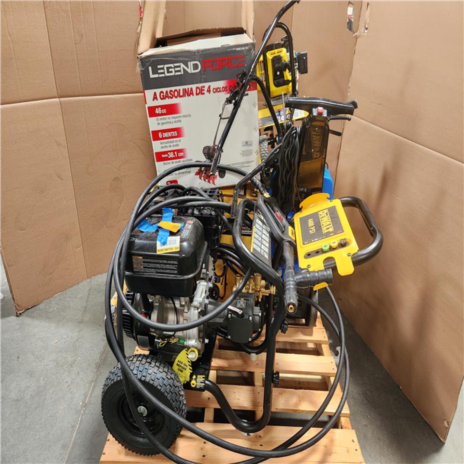 CALIFORNIA AS-IS OUT DOOR POWER EQUIPMENT