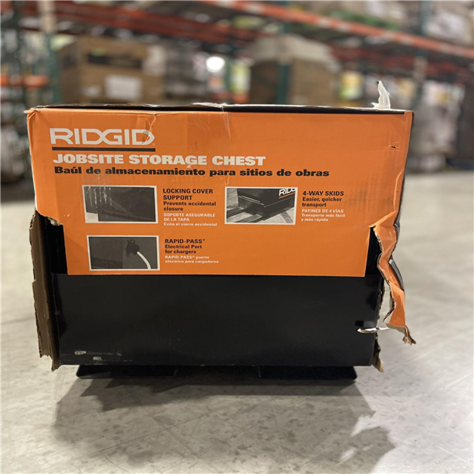 DALLAS LOCATION- RIDGID 60 in. x 24 in. Universal Storage Chest