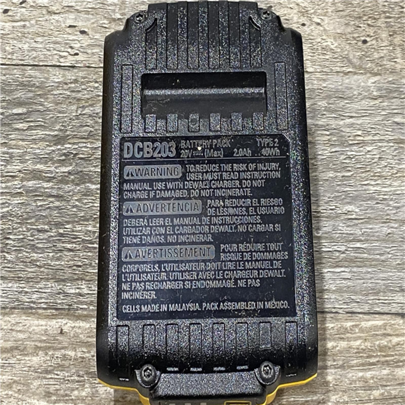 AS-IS DEWALT 20V MAX XR Lithium-Ion Cordless 18-Gauge Narrow Crown Stapler Kit