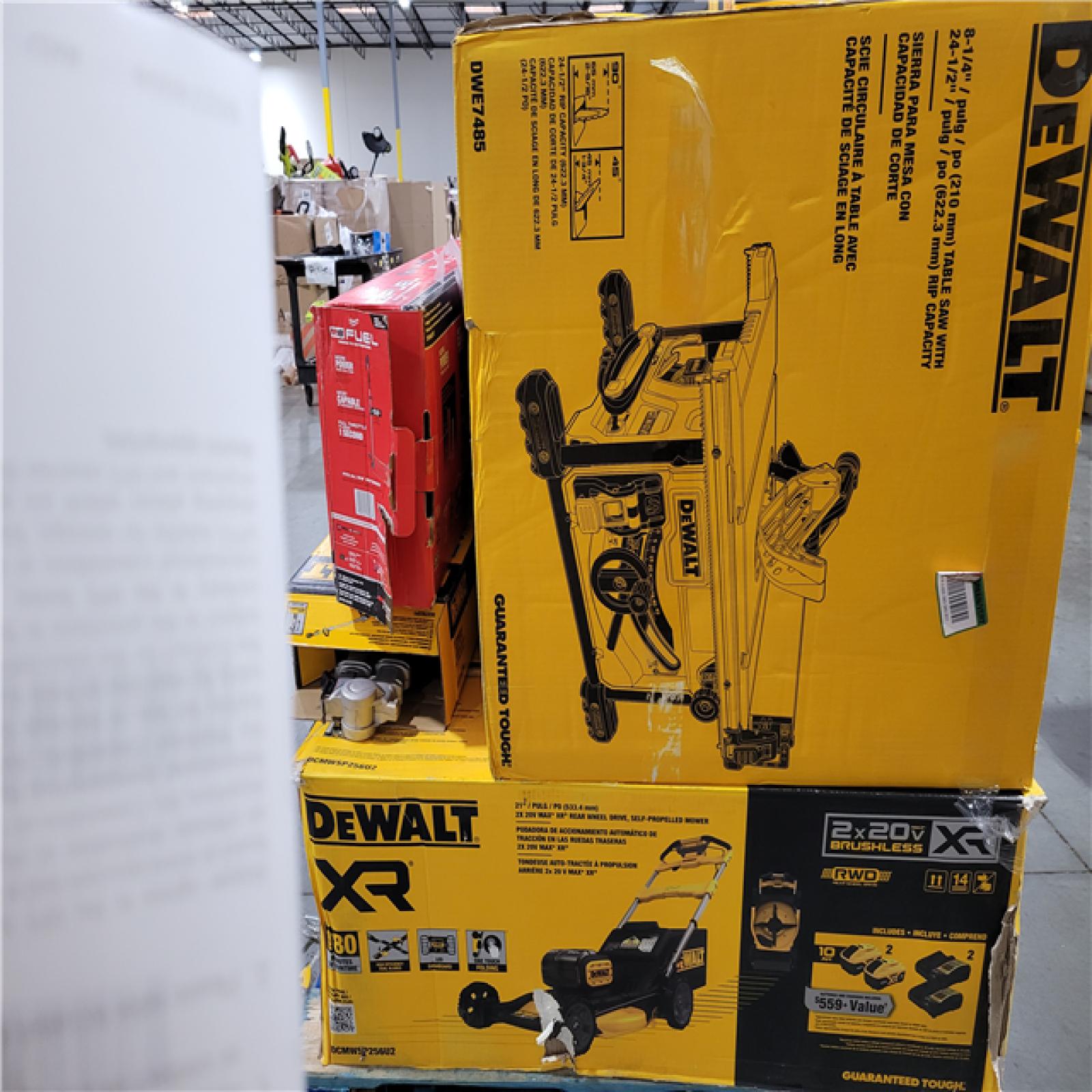 CALIFORNIA AS-IS TOOL PALLET