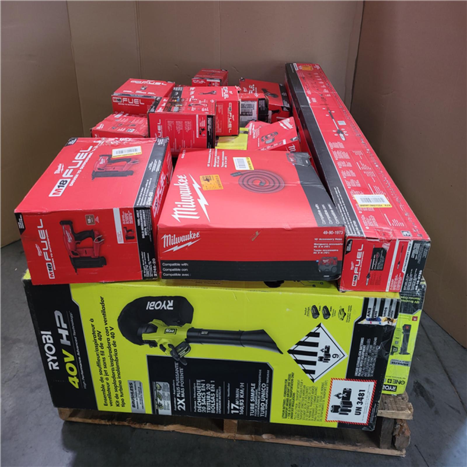 CALIFORNIA AS-IS TOOL PALLET