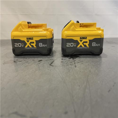 AS-IS - DEWALT 20V MAX XR Lithium-Ion 8.0 Ah Battery Pack (2-Pack)