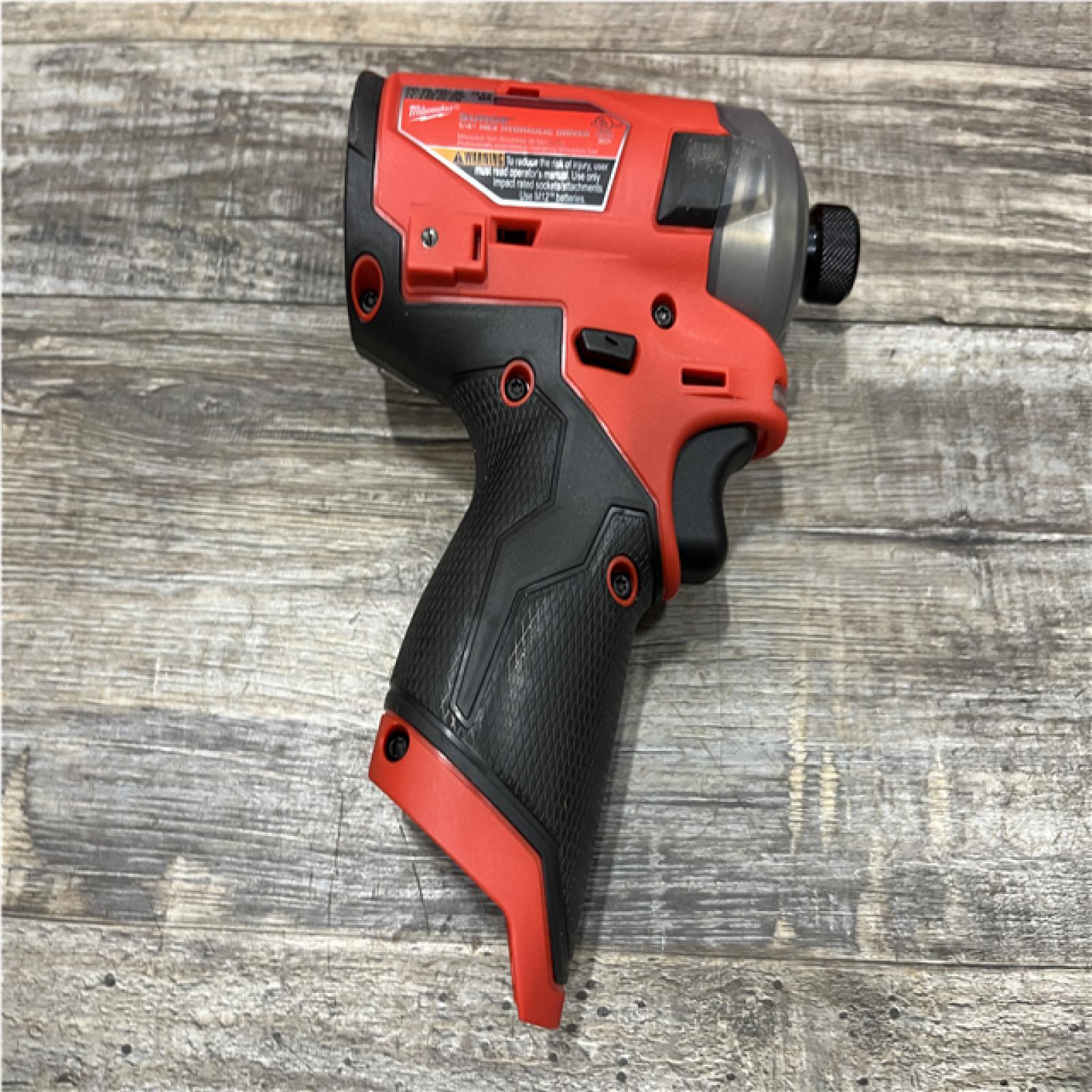 AS-IS Milwaukee FUEL SURGE 12V Lithium-Ion Brushless Cordless 1/4 in. Hex Impact Driver Compact Kit